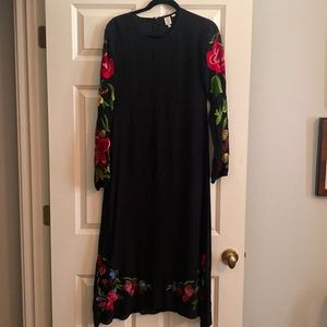 Anthropologie Seen-Worn-Kept Black Dress
